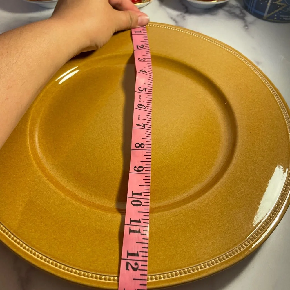 Williams Sonoma beaded buffet plate platter